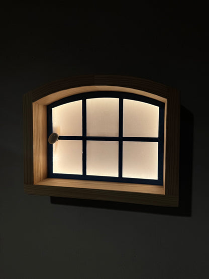 WHY NOT LIGHT IT?! - LANDHAUSFENSTER LAMPE