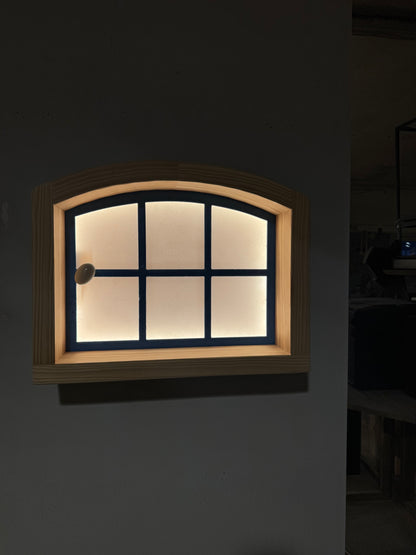WHY NOT LIGHT IT?! - LANDHAUSFENSTER LAMPE