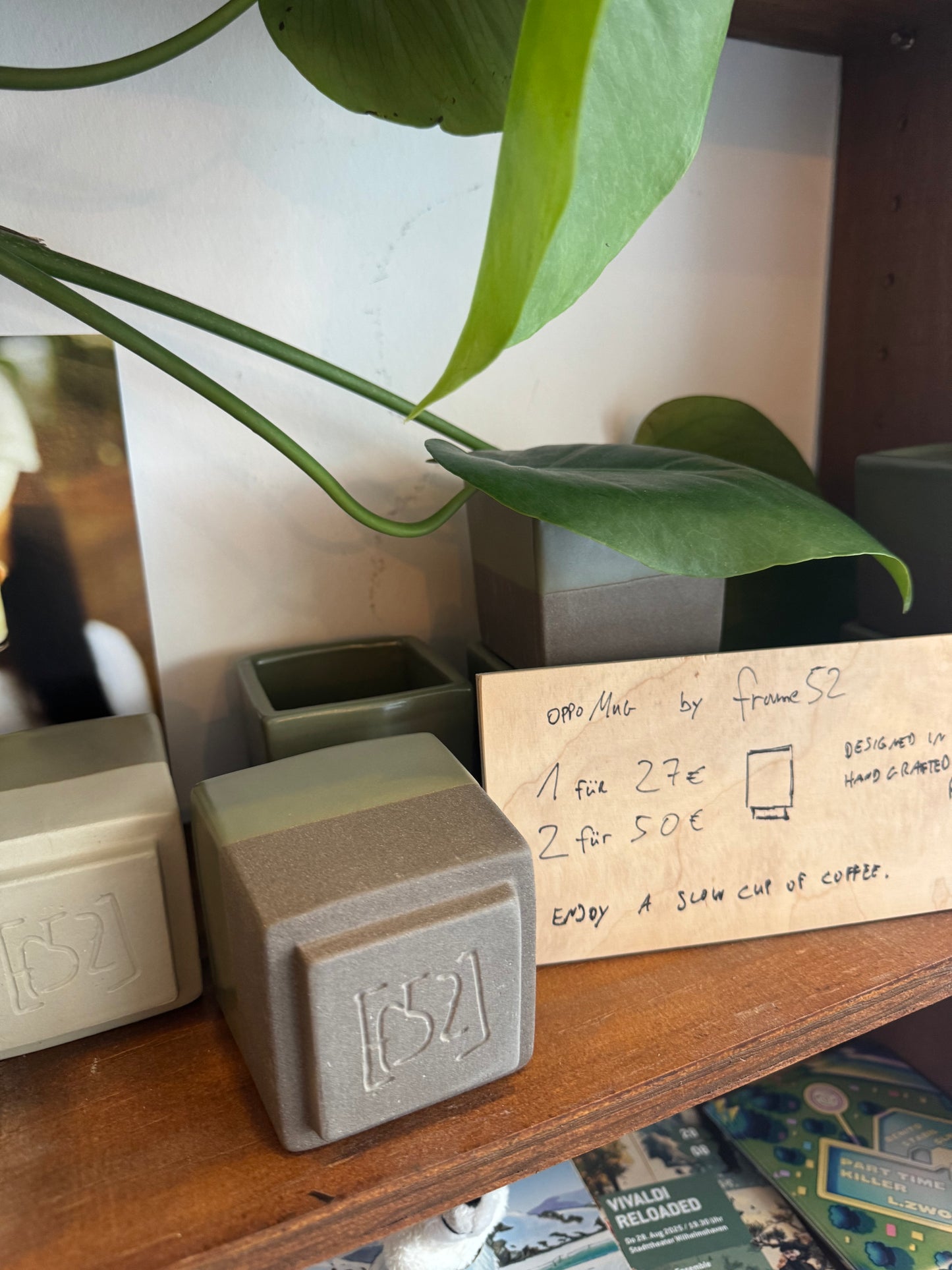 OPPOMUG - SQUARE SPECIALTY COFFEE MUG